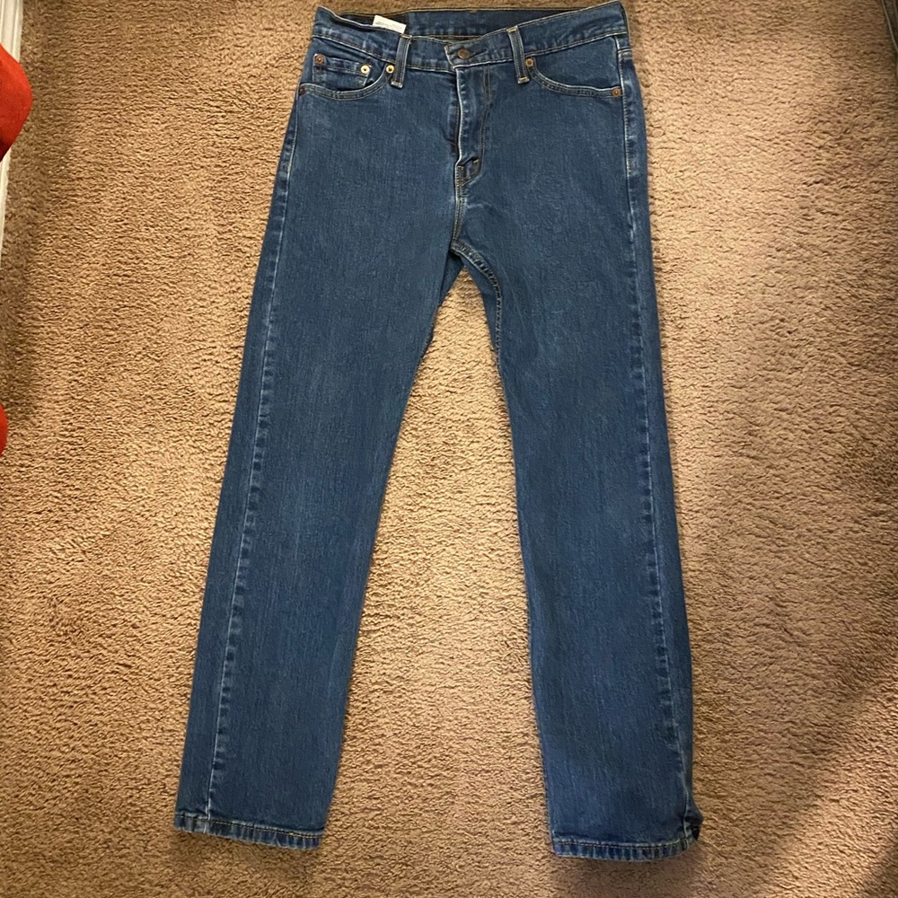 Men’s Levi’s Blue jeans style 513: Mens size 30x30